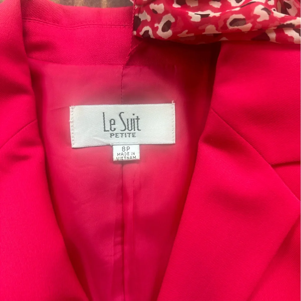 Le Suit pink cropped blazer - Picture 3 of 4